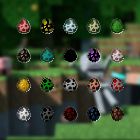 Spawn Egg Collection - 20 pieces