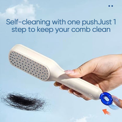 KUULA The Self-Cleaning Anti-Static Massage Comb