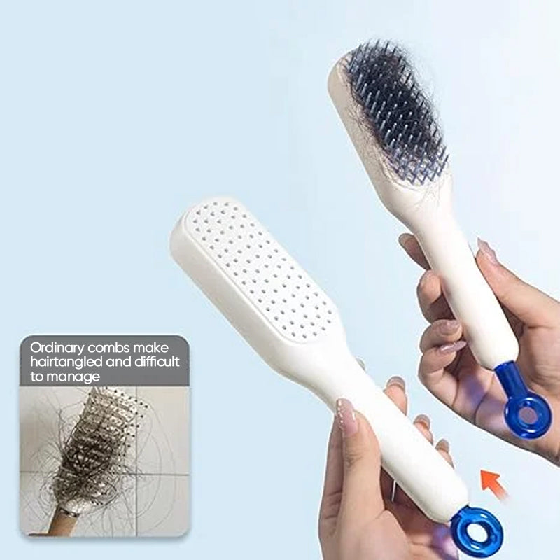 KUULA The Self-Cleaning Anti-Static Massage Comb