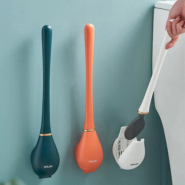 Brosse de toilette en silicone