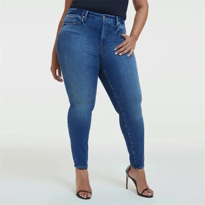 Pantalon gainant avec ventre ample