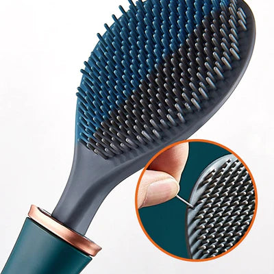 Brosse de toilette en silicone