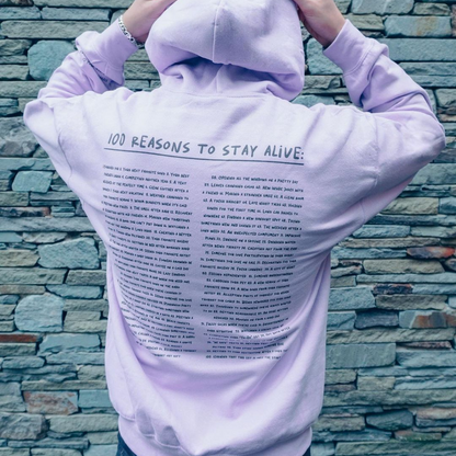 100 Reasons To Stay Alive Hoodie