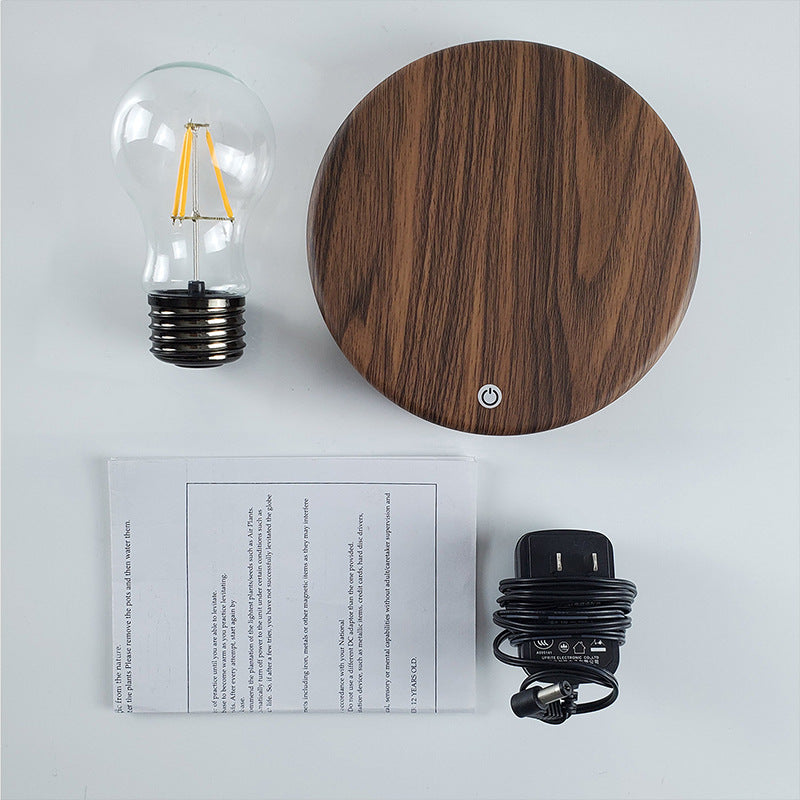 AuraFloat™: Magnetic levitation bulb night light