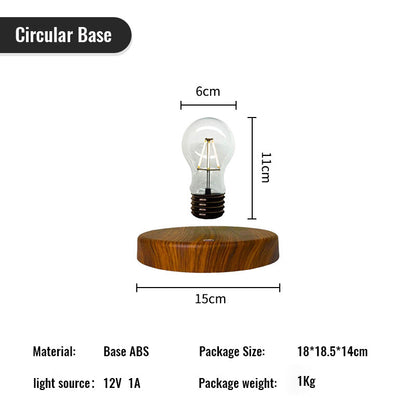 AuraFloat™: Magnetic levitation bulb night light