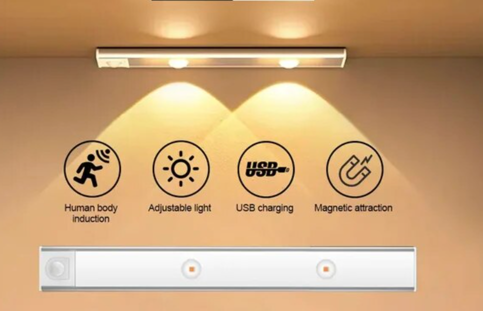 LED Light™ | Iluminare dulap LED cu senzor de mișcare