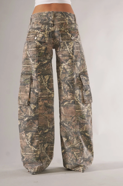 Unisex Camo Cargo Pants