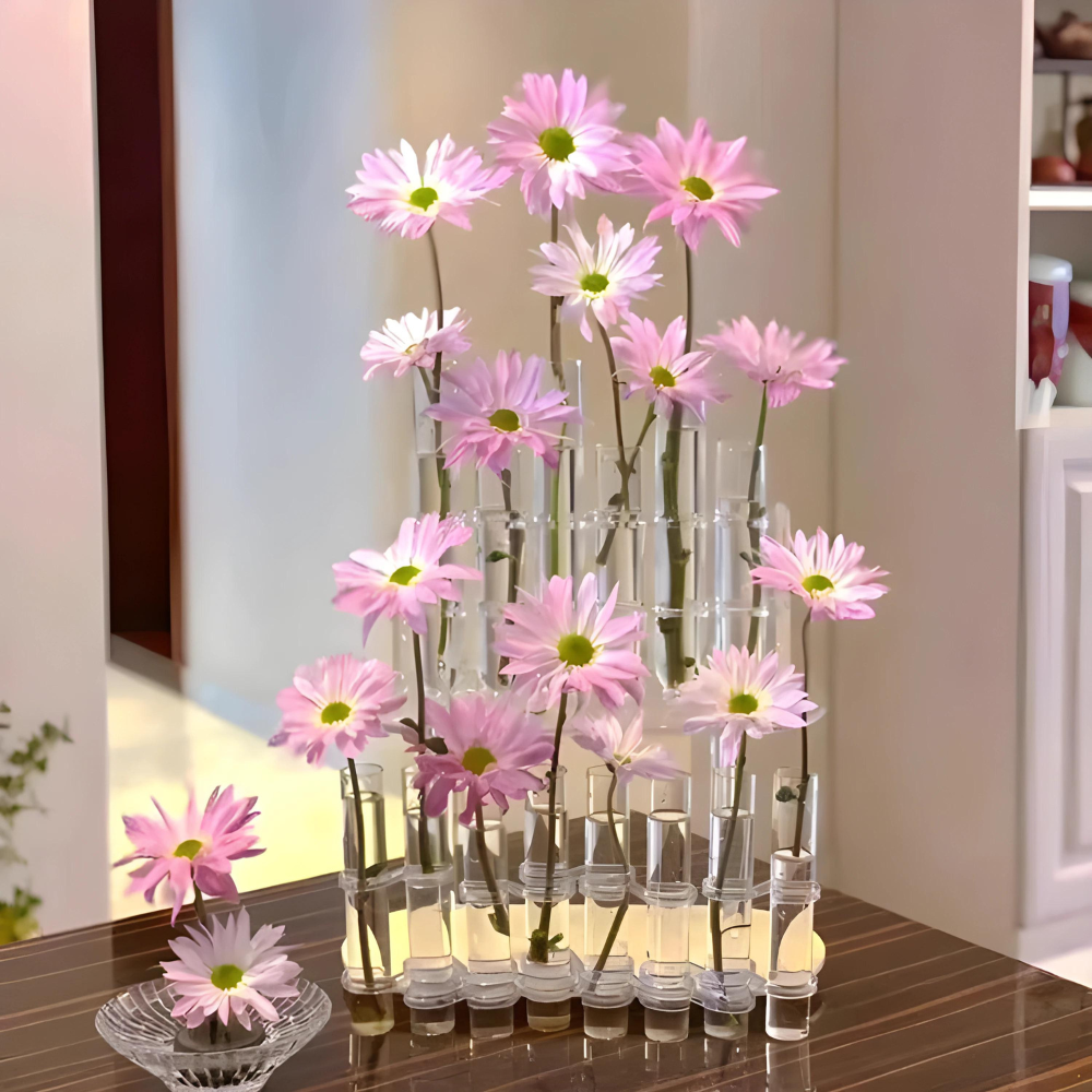 TwistTulip™ - Hinged flower glass vase