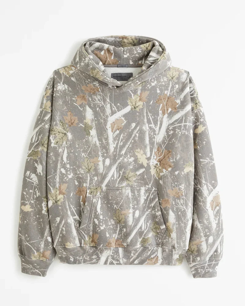 Unisex Oversized Camo Hoodie