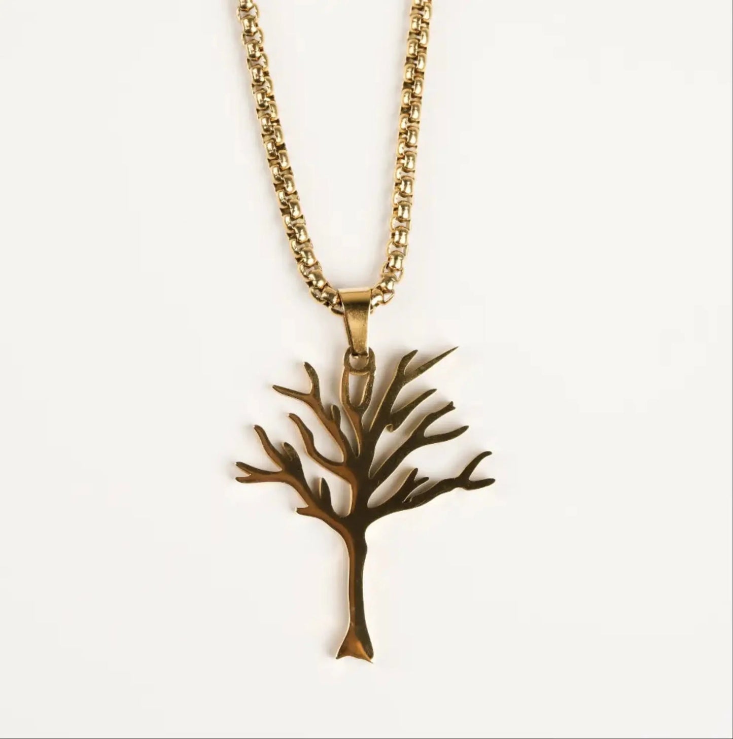 XXXTentacion Leafless Tree Necklace