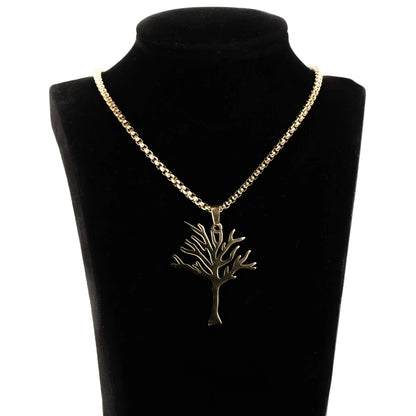 XXXTentacion Leafless Tree Necklace