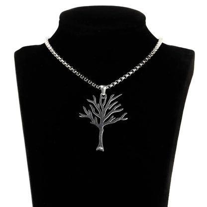 XXXTentacion Leafless Tree Necklace