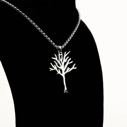 XXXTentacion Leafless Tree Necklace