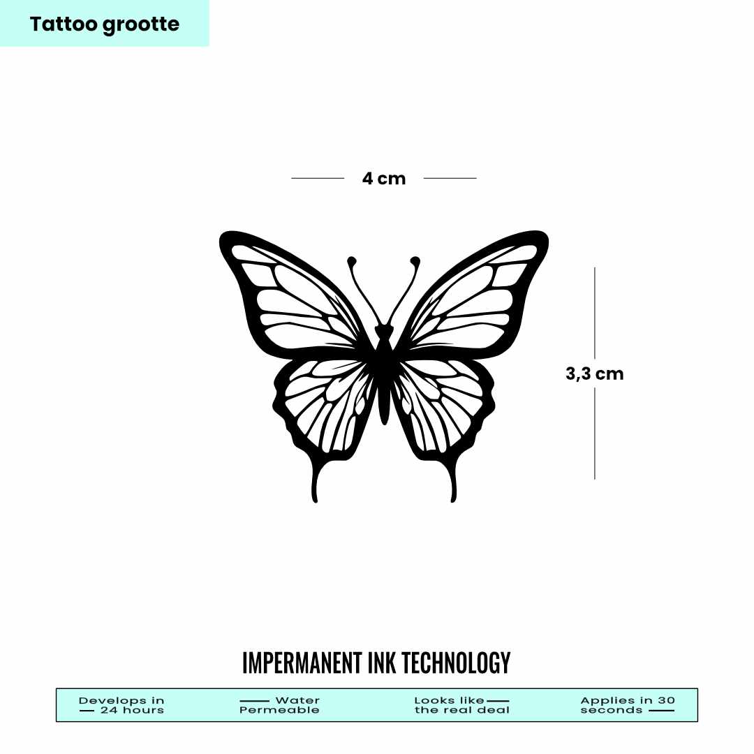 Butterflies & Flowers Tattoo Bundle