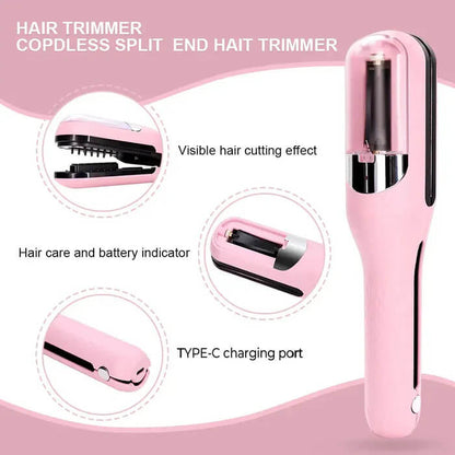 LuxTrim™ PRO Cordless Split Ends Hair Trimmer