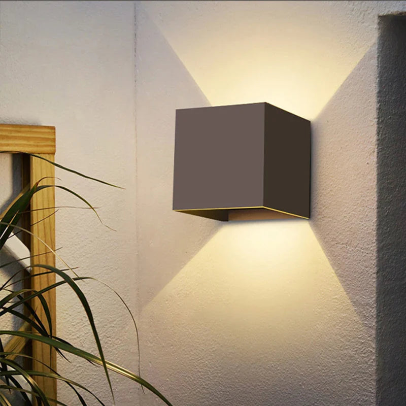 LuminaCube™ - Modern Cubic Lamp for Indoor and Outdoor Use