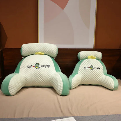 Cojines para sofá, almohada de lectura Triangular, extraíble, lavable, para cabecera, respaldo grande, cojín para cintura, almohada para dormitorio y oficina