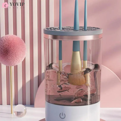 PureGlow - Automatisk Makeup Brush Cleaner 