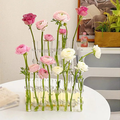 TwistTulip™ - Hinged flower glass vase