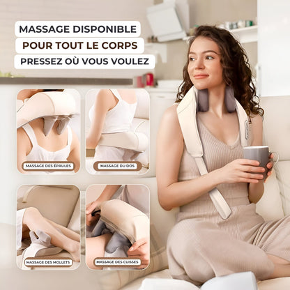 Masagy™ - Cervical and shoulder massager with heat