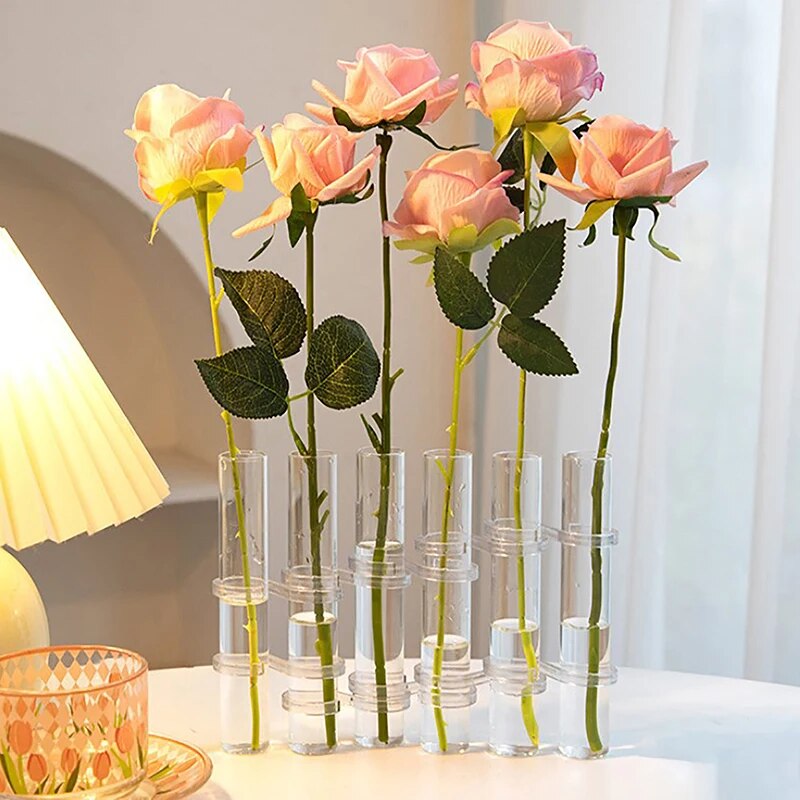 TwistTulip™ - Hinged flower glass vase