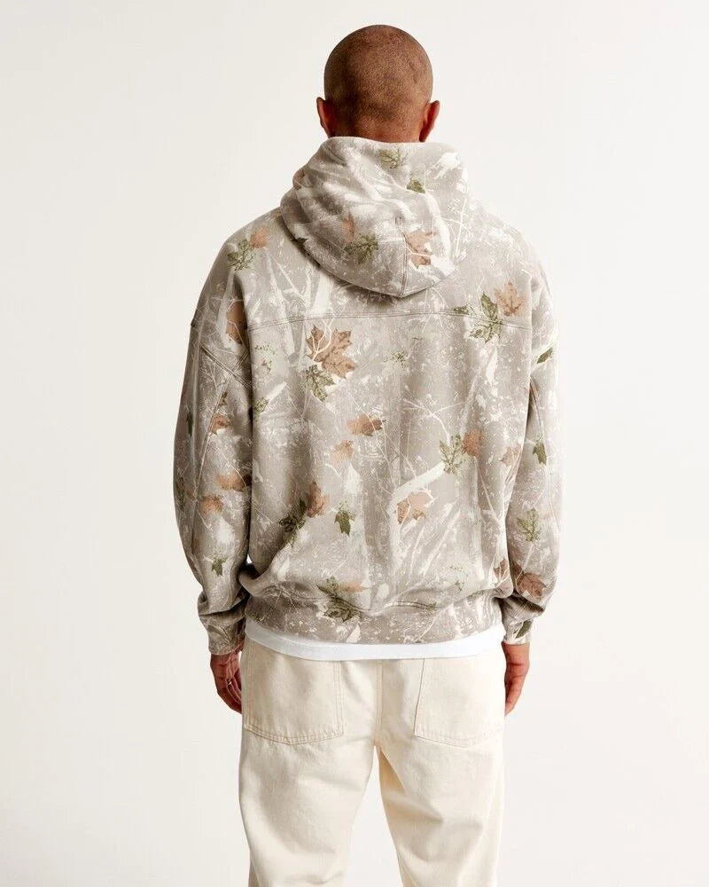 Camo oversized hoodie best sale