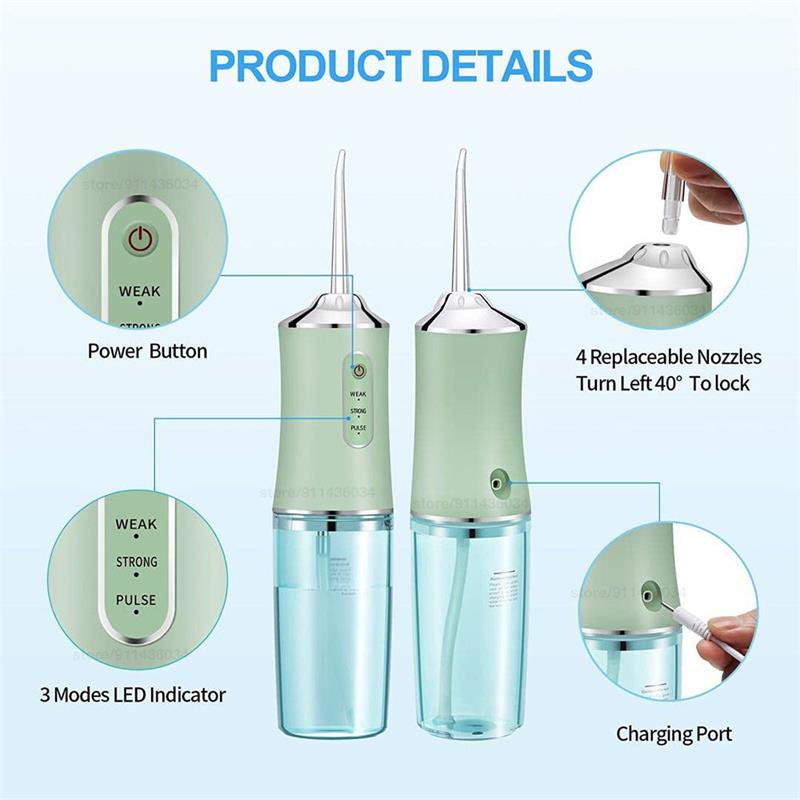 Portable AquaFloss™ Oral Irrigator